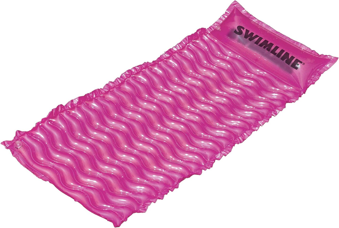 Swim Central Inflatable Insta-Matt Swimming Pool Air Mattress Float - 72" - Pink