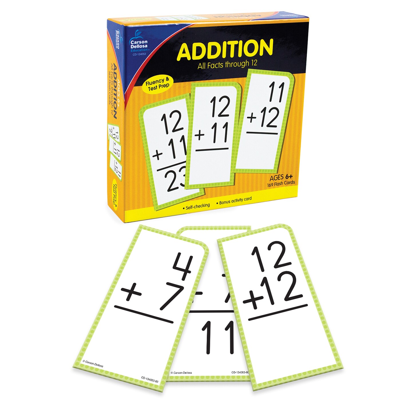 Carson Dellosa Addition Flash Cards With Addition Facts Addition