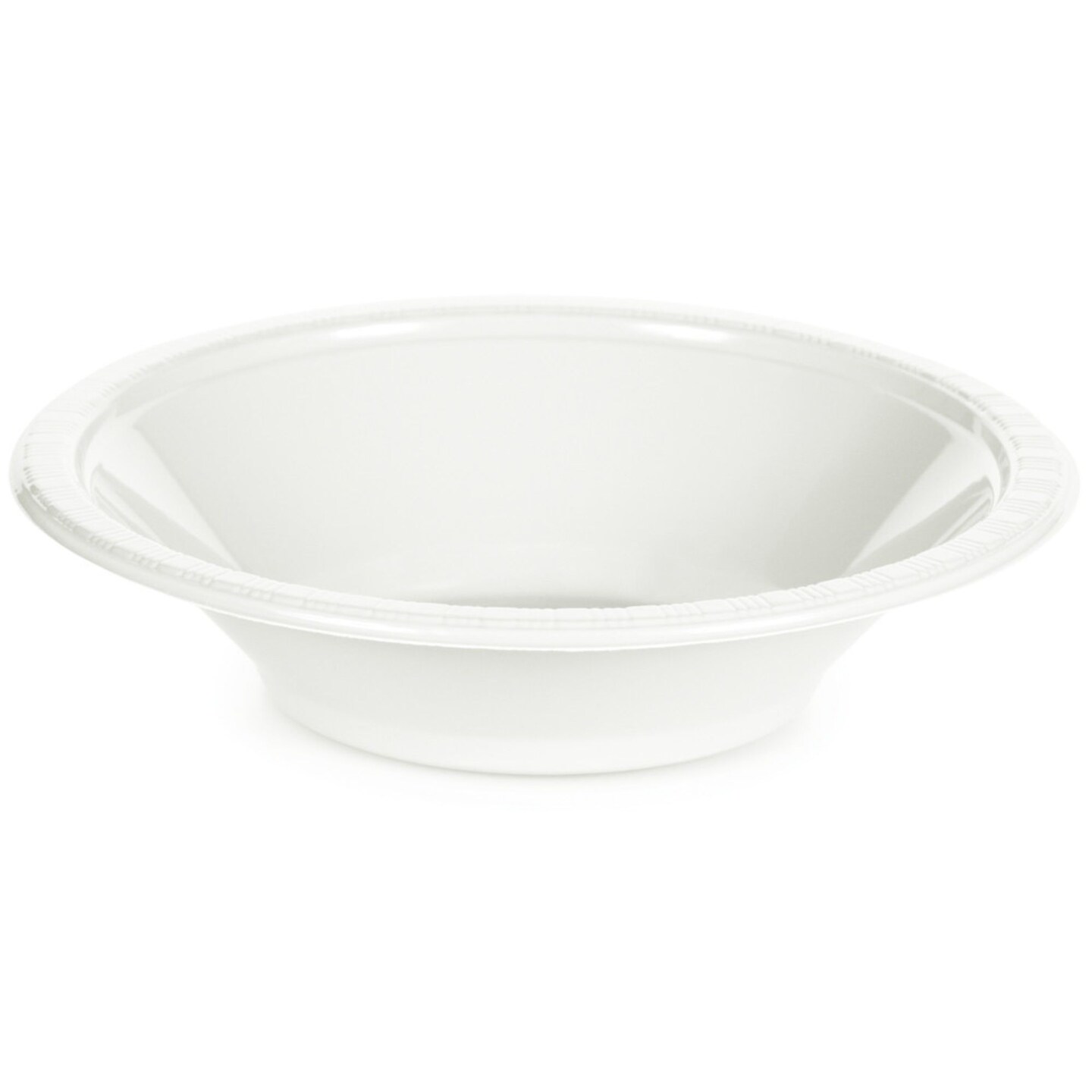 Party Central Club Pack of 240 White Round Disposable Party Bowls 12 oz.