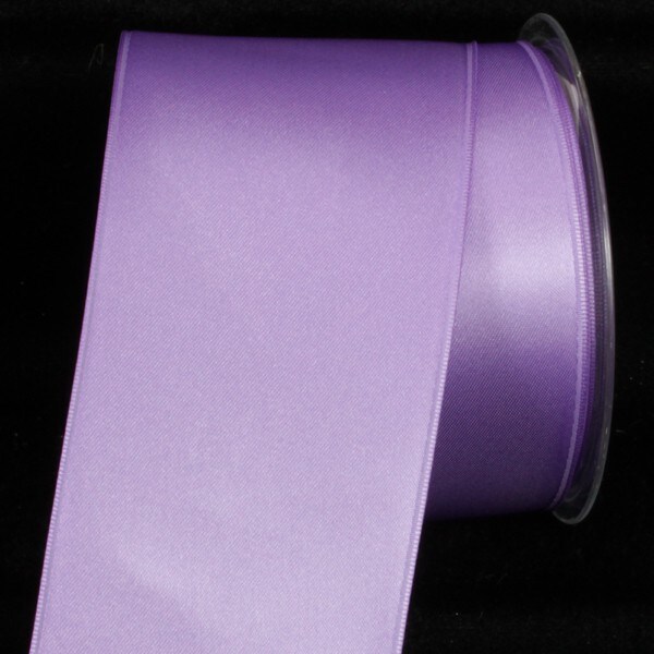 The Ribbon People Lavender Double Face Wired Craft Ribbon 2.75&#x22; x 22 Yards