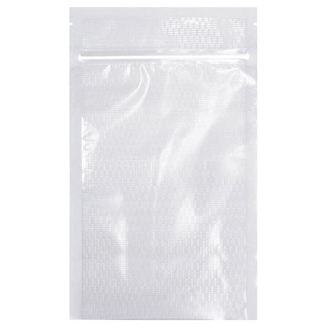 50 Liquid Block Quart 8x12 FoodVacBags Embossed Vacuum Sealer Bags