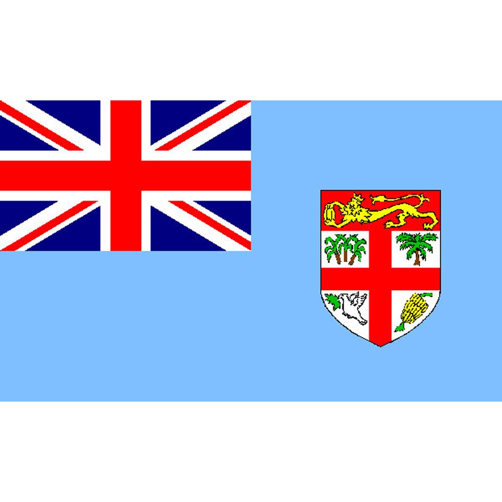 Fiji Islands Flag with Grommets 3ft x 5ft