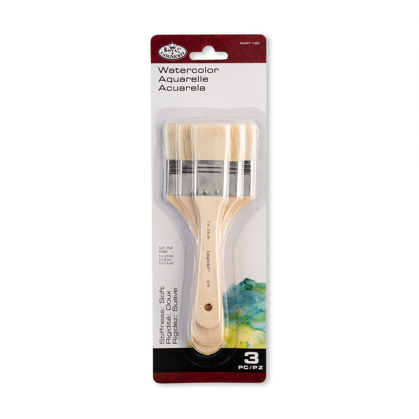 Royal Brush Large Area Brush Set, Soft Wash Set