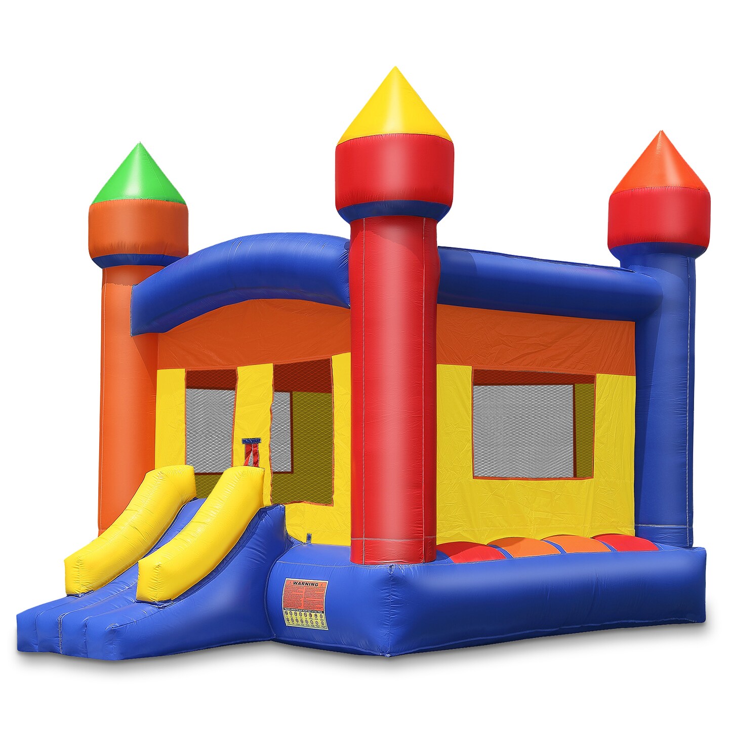 Cloud 9 Commercial Grade 13&#x27; x 13&#x27; Castle Bounce House - 100% PVC Bouncer - Inflatable Only