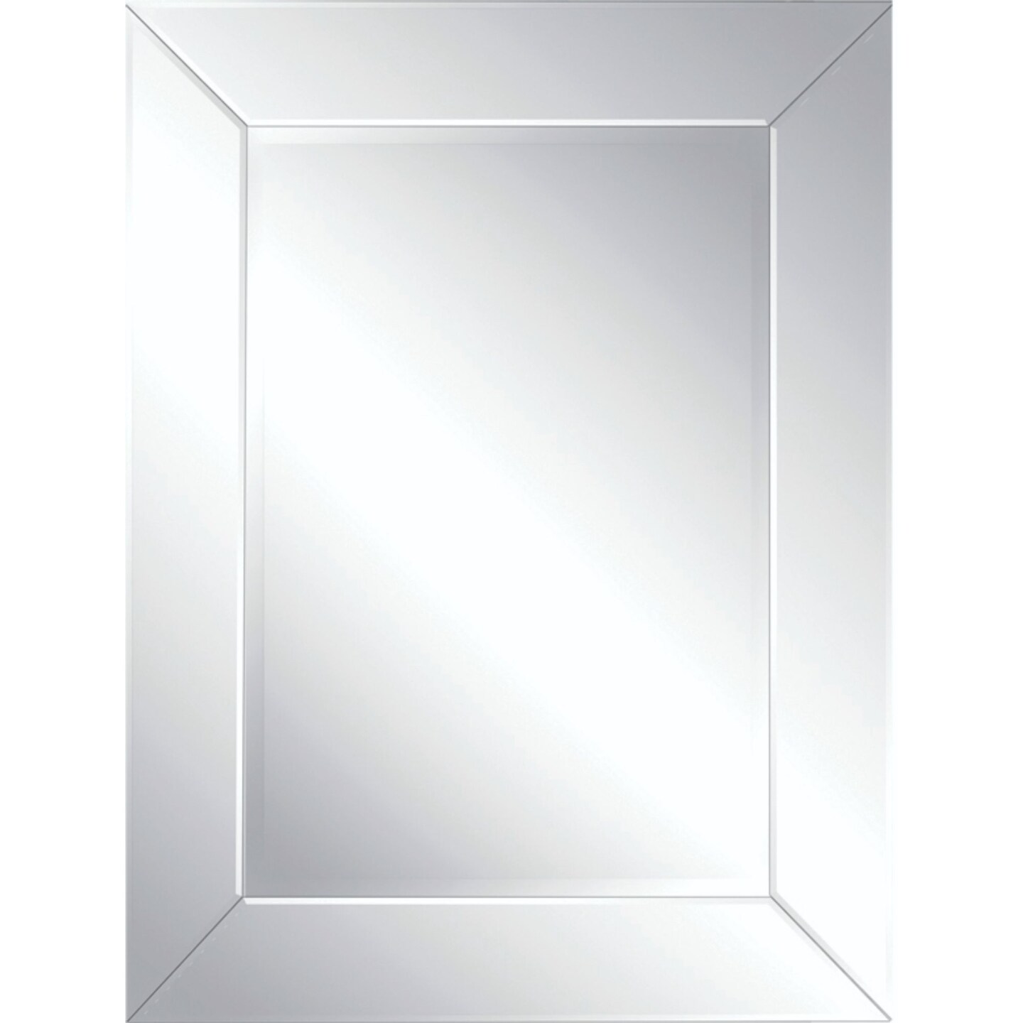 Signature Home Collection 40" Polished Framed Rectangular Wall Mirror Michaels