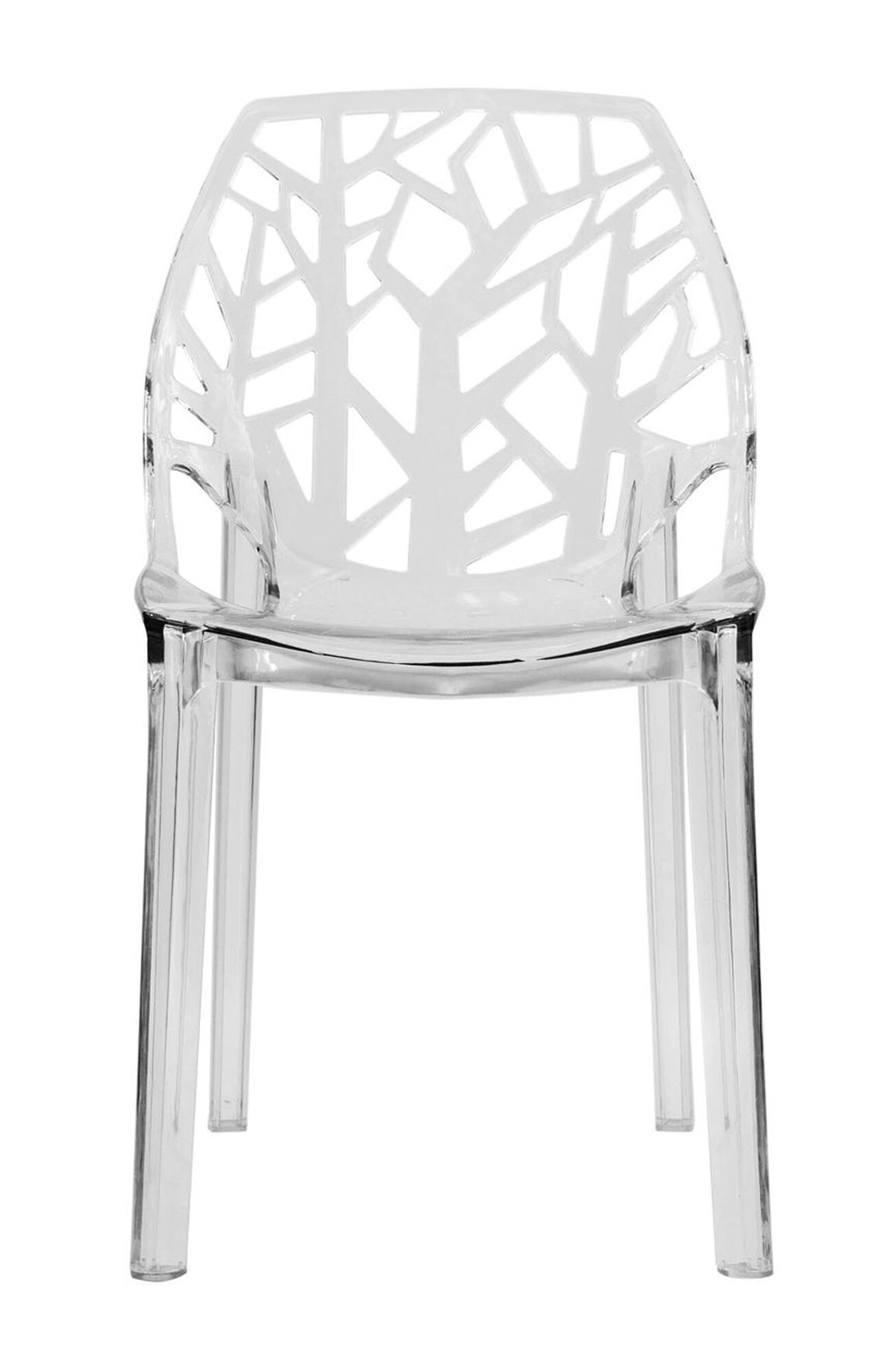 LeisureMod Cornelia Modern Dining Side Chair, Set of 4