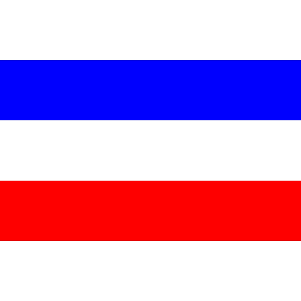 Yugoslavia Flag with Grommets 3ft x 5ft