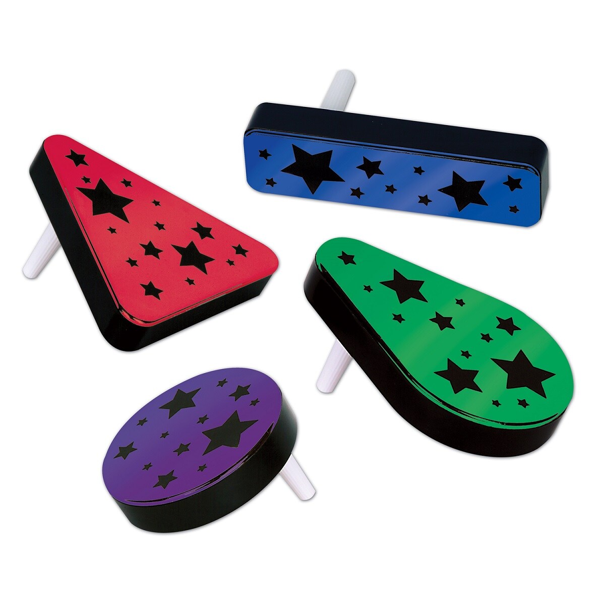 Beistle Club Pack of 20 Multicolor Star Noisemaker Party Favors