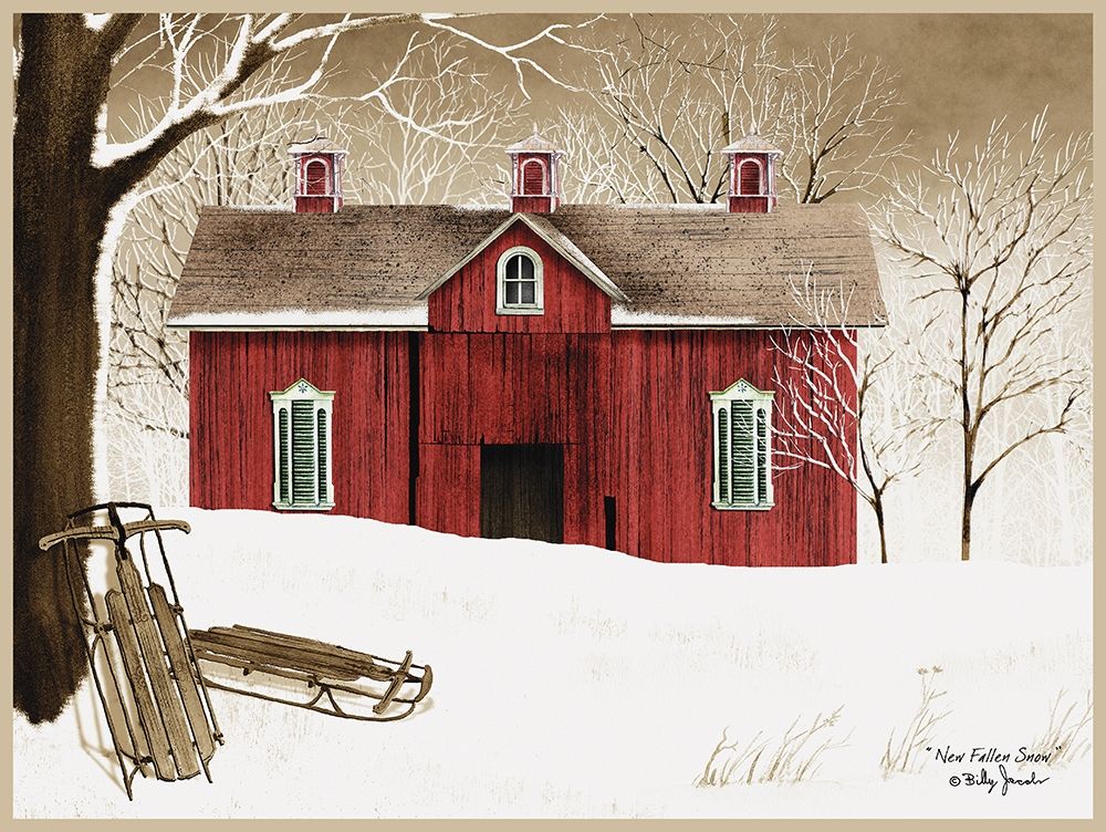 New Fallen Snow Poster Print by Billy Jacobs - Item # VARPDXBJ1024