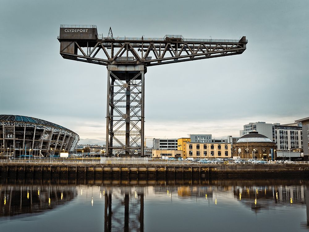 Finnieston crane on River Clyde, Glasgow, FTBR-1889 Poster Print by Assaf Frank - Item # VARPDXAF20121004188C03
