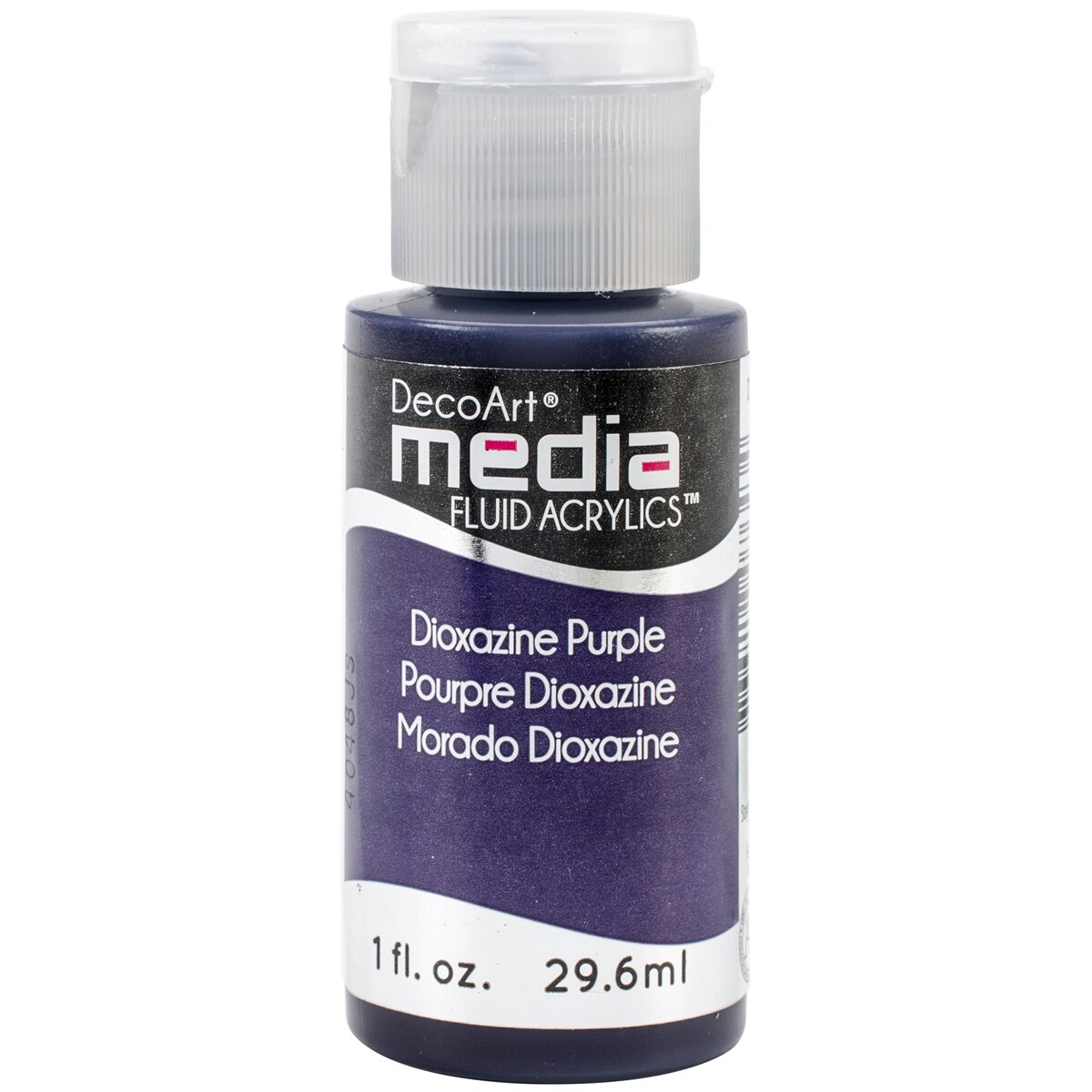 Decoart Media Fluid Acrylics Paint 1OzDioxazine Purple (Series 4