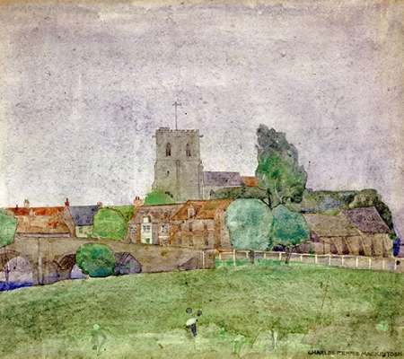 Wareham, Dorset Poster Print by Charles Rennie Mackintosh - Item # VARPDX265135