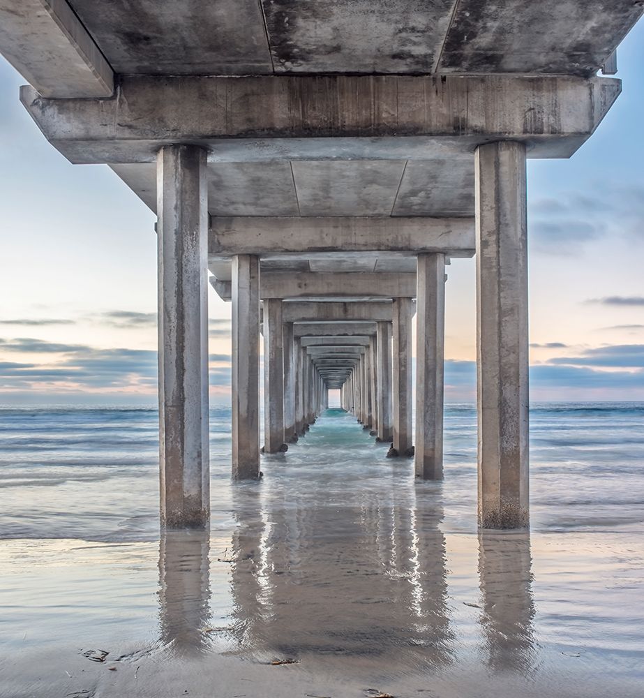 Scripps Pier Poster Print by Rob Tilley - Item # VARPDX41038