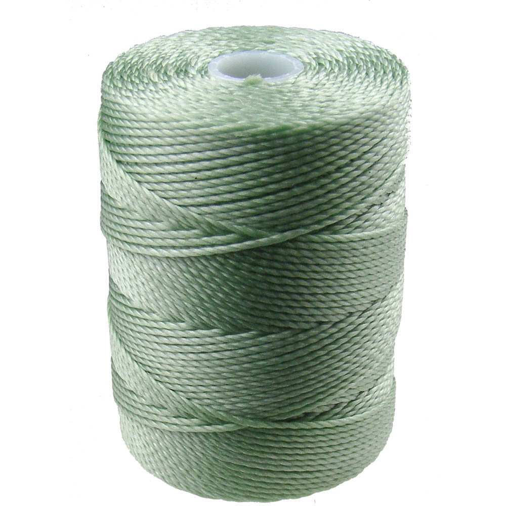 C-LON Bead Cord, Mint - 0.5mm, 92 Yard Spool