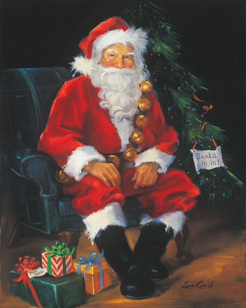 Santa Is In Poster Print by Susan Comish - Item # VARPDXSCM1103