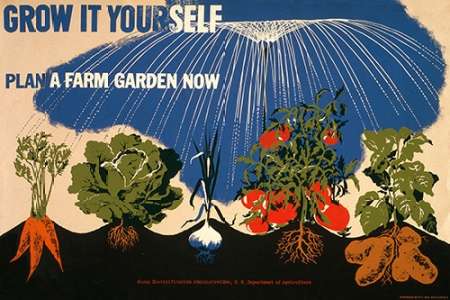Grow it yourself - Plan a farm garden now Poster Print by Herbert Bayer - Item # VARPDX456044