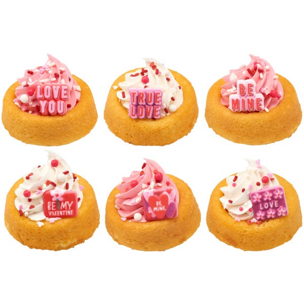 Sweet Valentine Assortment Dec-Ons&#xAE; Decorations 12ct
