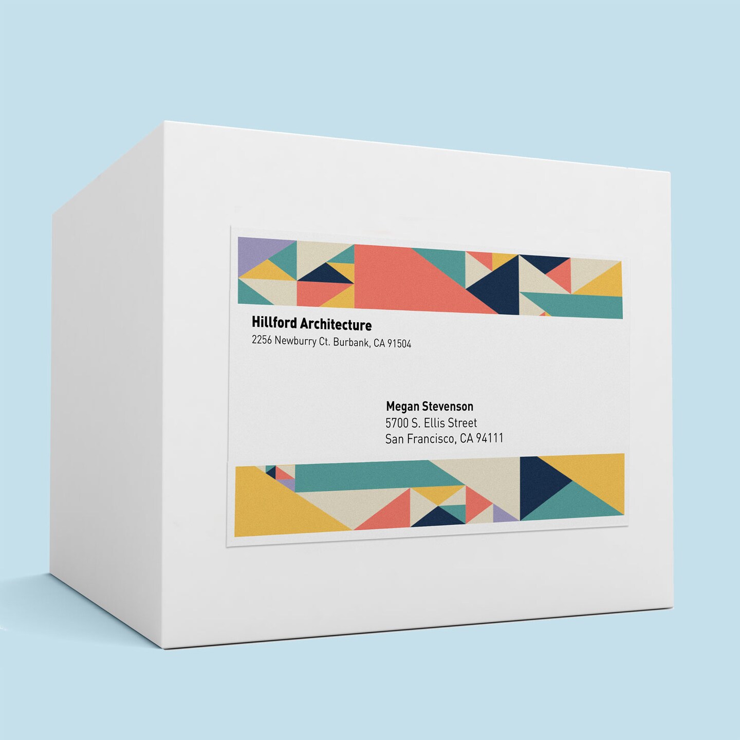 Avery Matte White Rectangle Labels, 10&#x22; x 7&#x22;