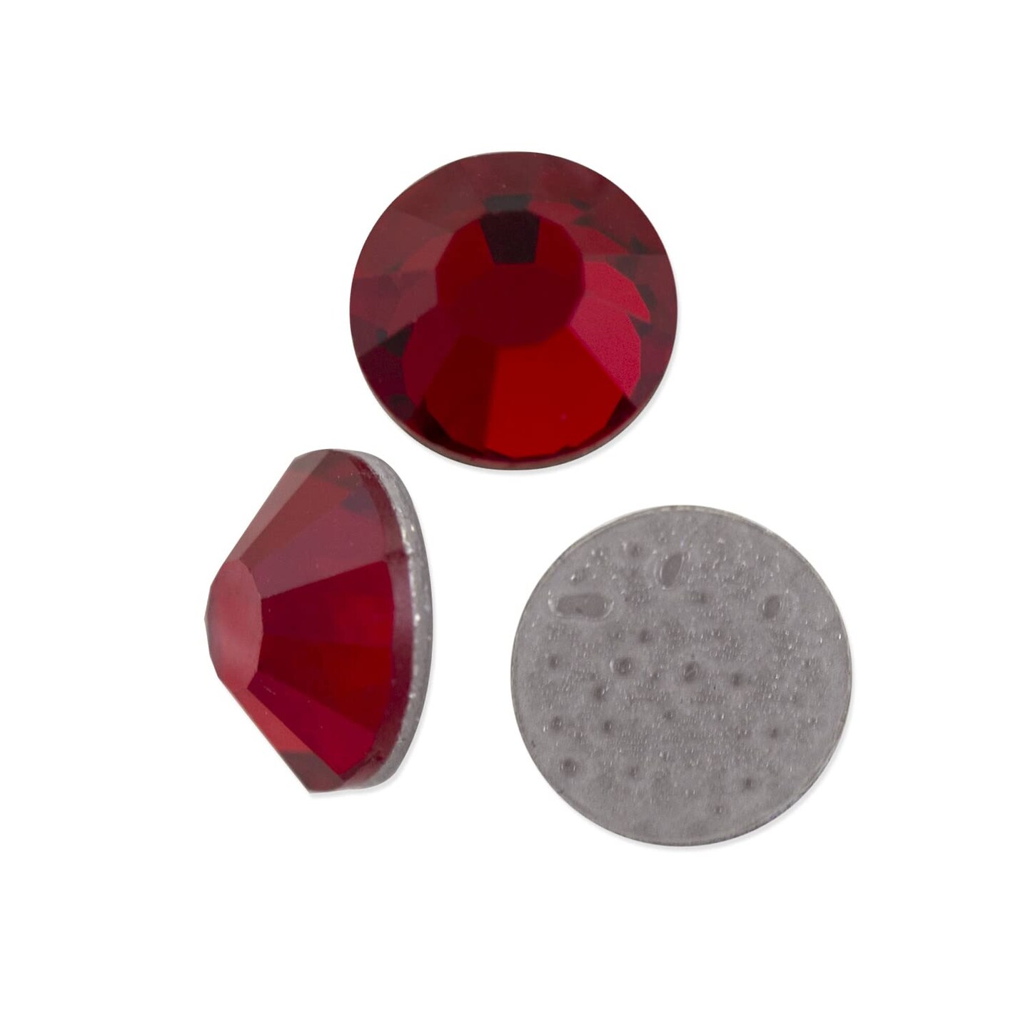 Preciosa Crystal VIVA12 Hotfix Rhinestone 6.5mm (SS30) Light Siam (Package of 20)