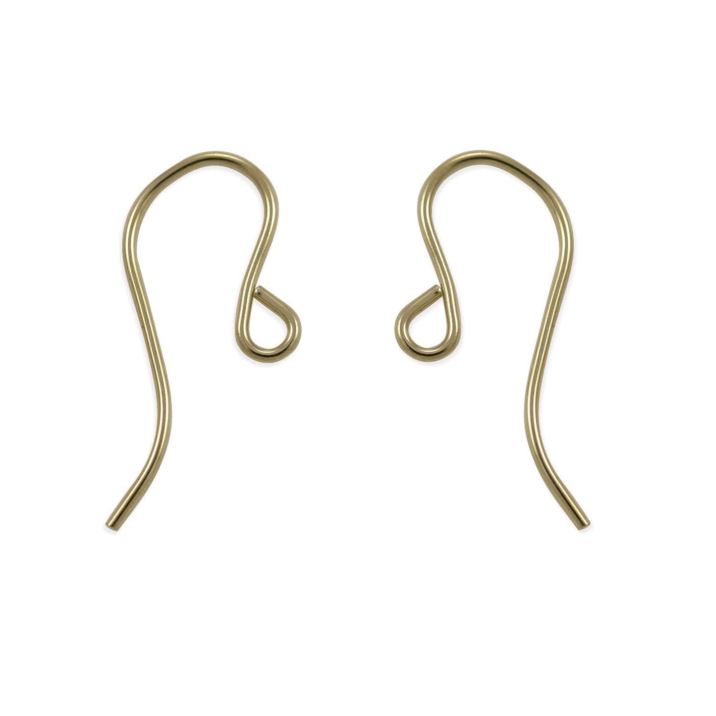 Gold ear hooks hotsell
