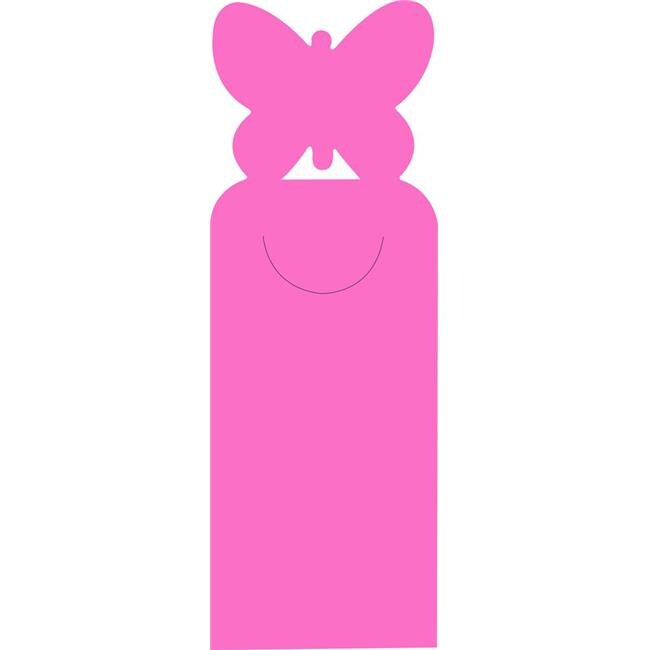 Creative Shapes Etc  3 x 9 in. Die-Cut Bookmark, Butterfly - Pack of 24
