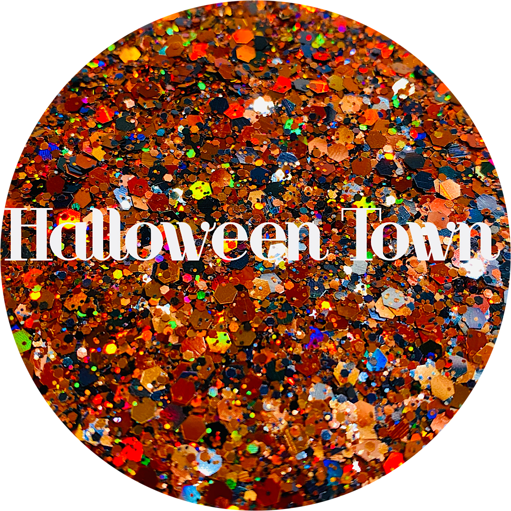 Polyester Glitter - Halloween Town by Glitter Heart Co.&#x2122;