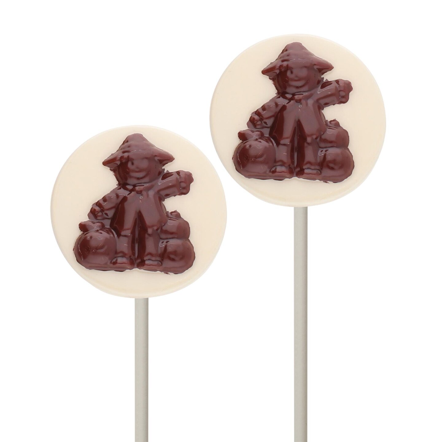 Chocolate Mold Scarecrow Lolly