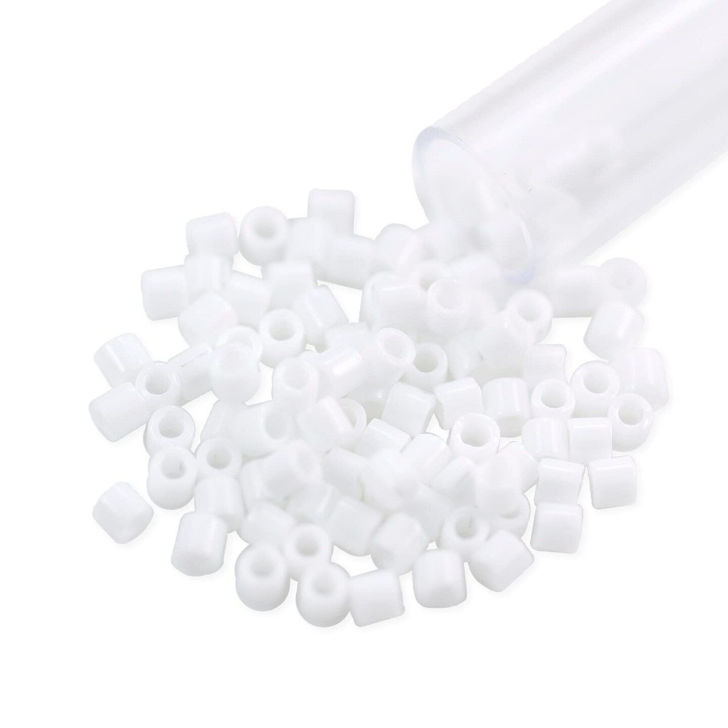 Miyuki Delica Seed Bead 8/0 Opaque White