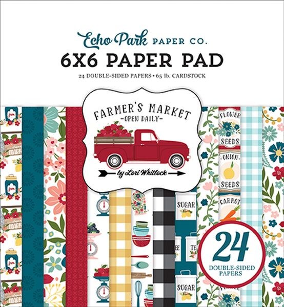 Echo Park Farmers Market  6x6 Paper Pad