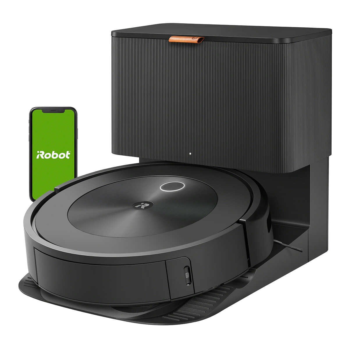 iRobot   Roomba j8+ (8550) Wi-Fi Connected Self-Emptying Robot Vacuum