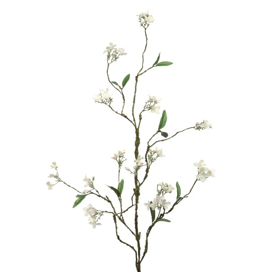 Set of 24 Stunning 42" White Wild Flower Sprays - Artificial Indoor/Outdoor Floral Decor for Home, Events, and Weddings