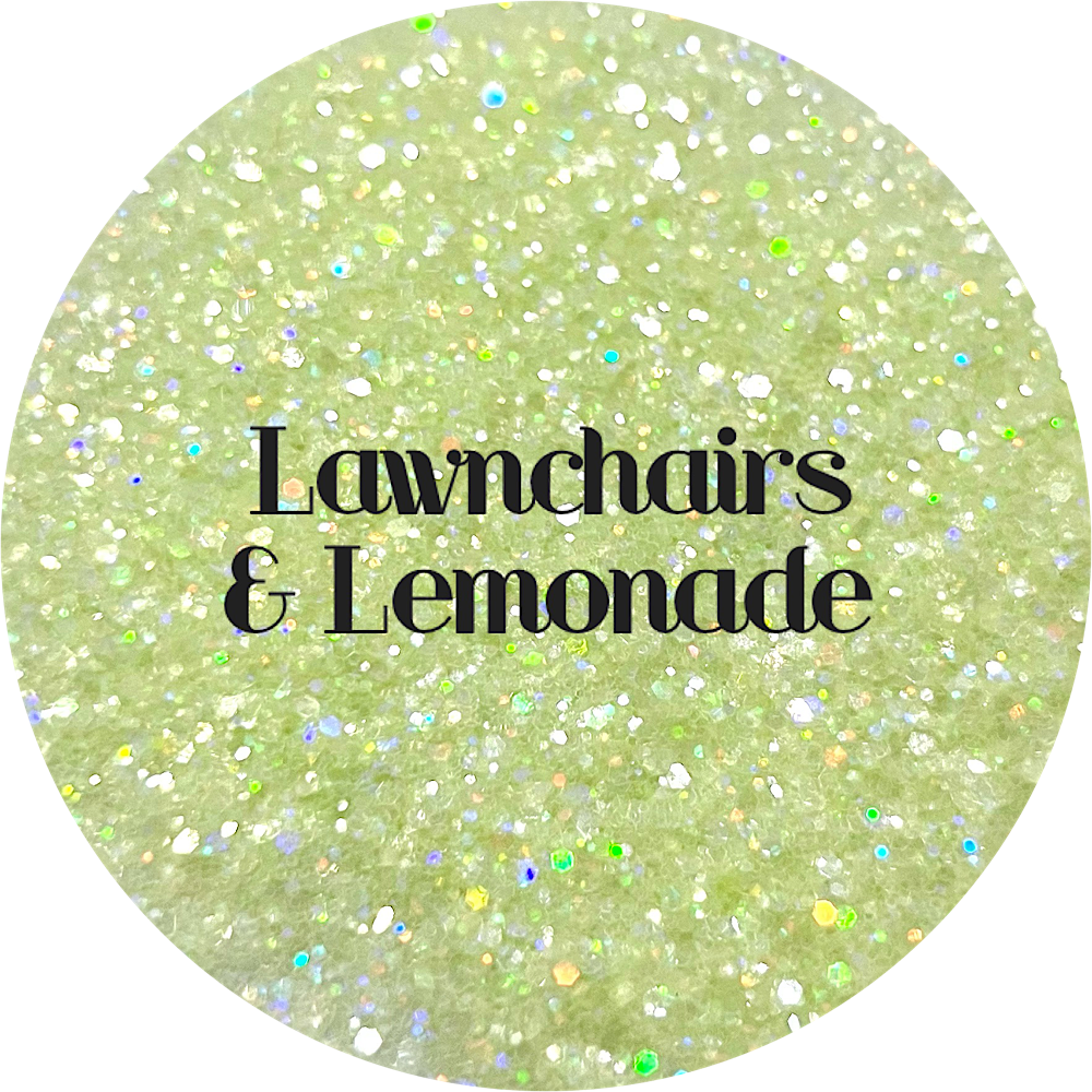 Polyester Glitter - Lawnchairs &#x26; Lemonade by Glitter Heart Co.&#x2122;
