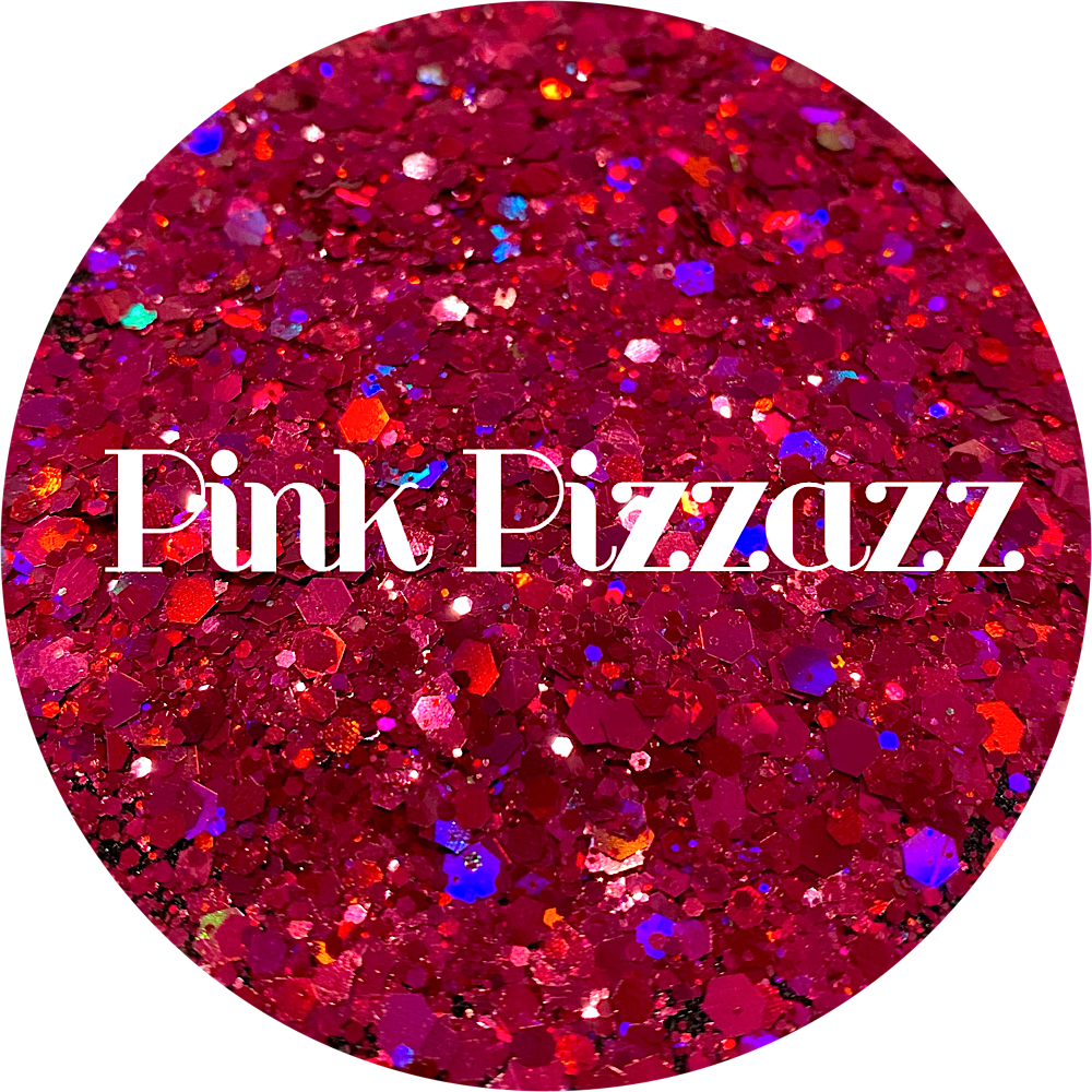 Polyester Glitter - Pink Pizzazz by Glitter Heart Co.™ | Michaels