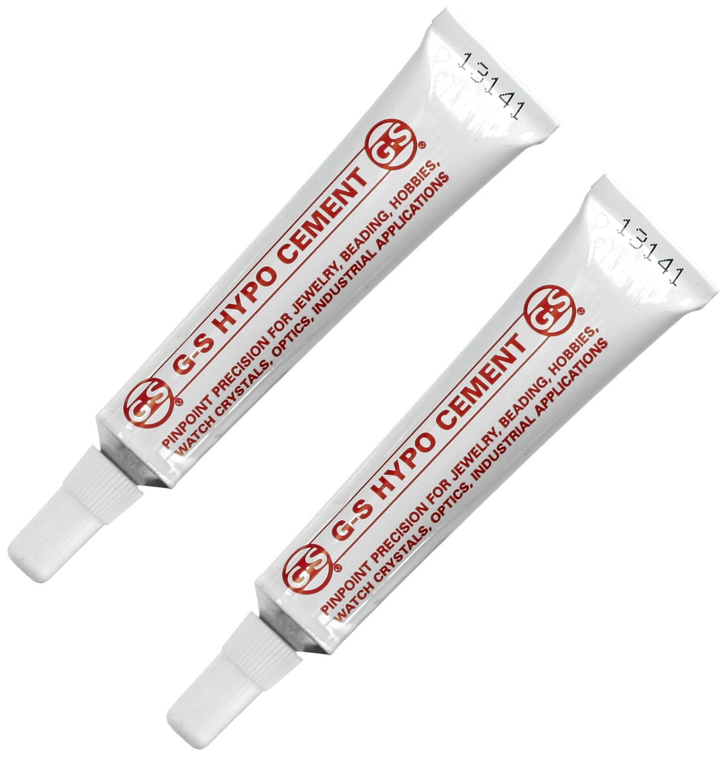 GS Hypo Cement Twin Pack, White