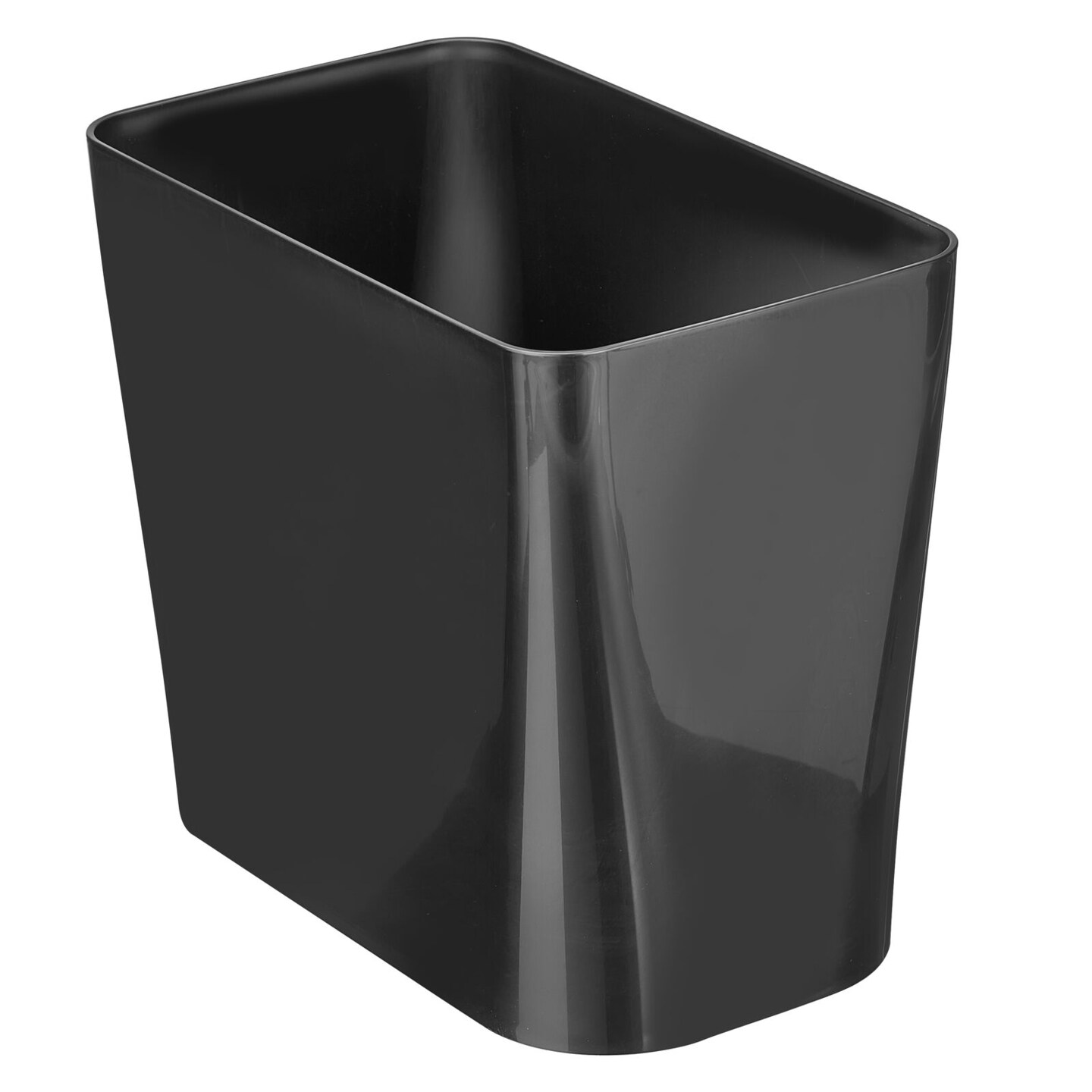 mDesign Rectangular Trash Can Wastebasket, Garbage Bin Plastic Michaels