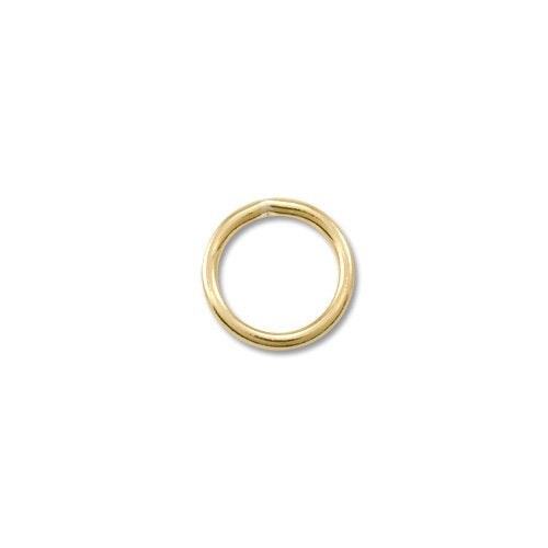 Jump Ring - Round Closed 6mm Gold Filled (1-Pc)