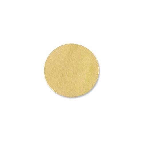 Brass Round Blank 1&#x22;