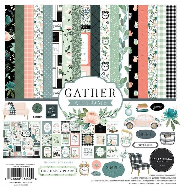 Carta Bella Gather At Home Collection Kit