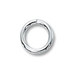 Jump Ring Round Open 6mm Sterling Silver (1-Pc)