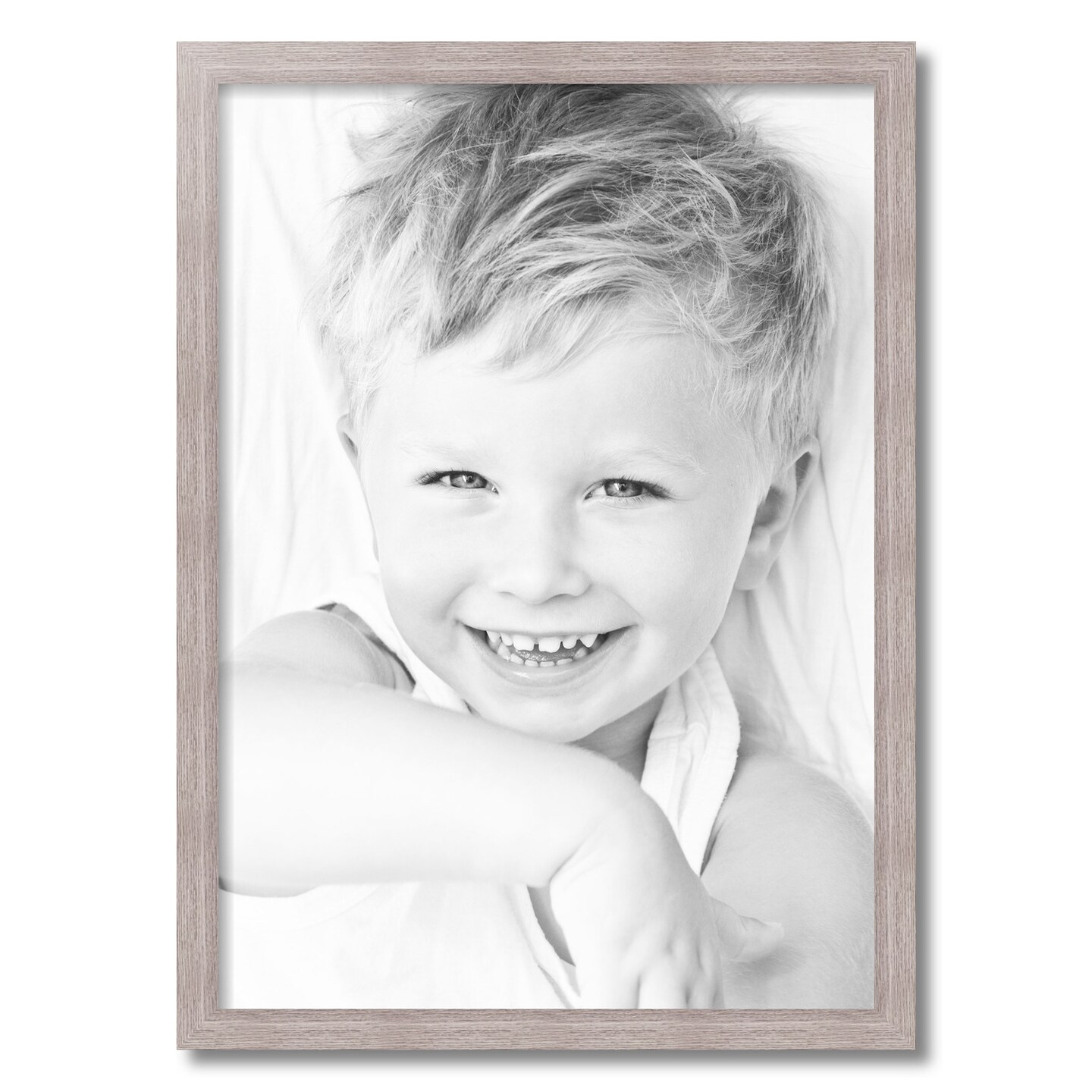 ArtToFrames 20x28 Inch Picture Frame, This 1.25 Inch Custom MDF Poster Frame is Available in Multiple Colors, Great for Your Art or Photos - Comes with Regular Acrylic and  Foam Backing 3/16 inch (V-FRBW26-20x28)
