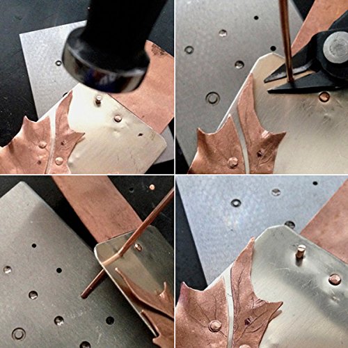 Steel Riveting Block for Jewelry Making