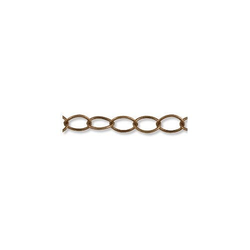 JewelrySupply Chain - 5mm Antique Copper Plated (Foot)