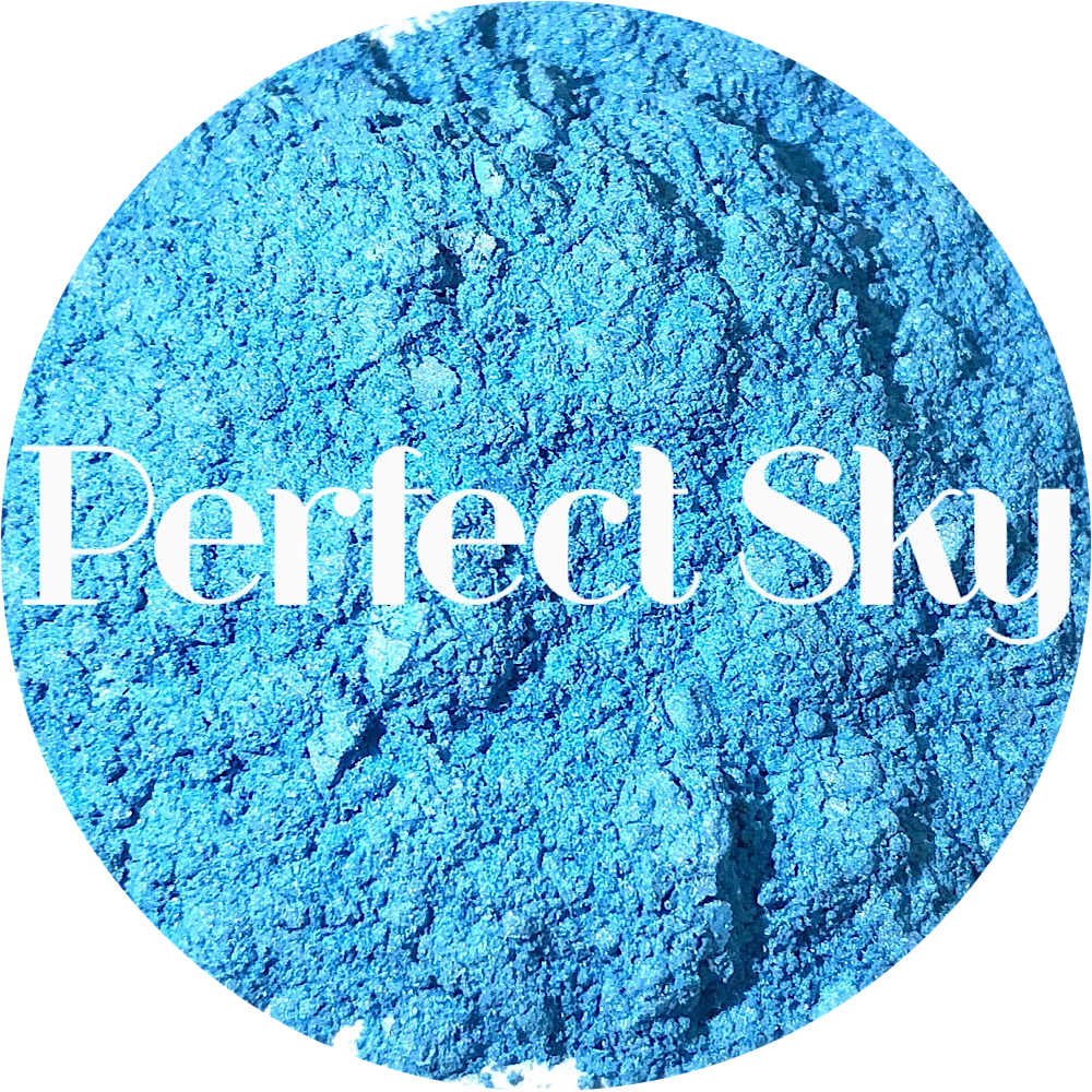 Perfect Sky Mica Powder by Glitter Heart Co.&#x2122;