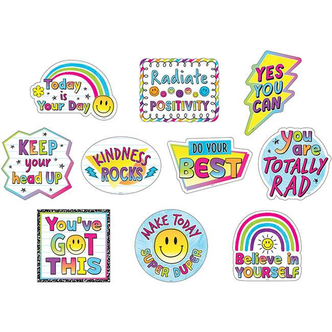 Teacher Created Resources TCR6933 3 Brights 4Ever Positive Saying Teacher created resources tcr6933 3 brights 4ever positive saying