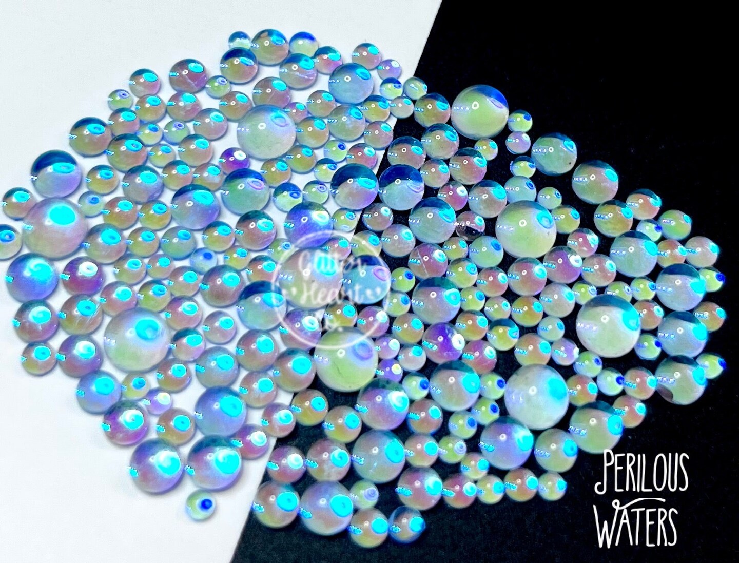 Glass Mermaid Tear Rhinestones - Perilous Water by Glitter Heart Co.&#x2122;