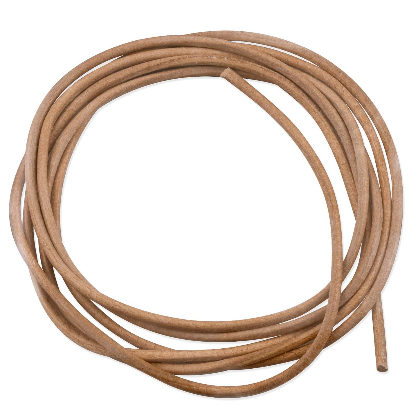 Griffin Natural Leather Cord 1.3mm (1 Yard)