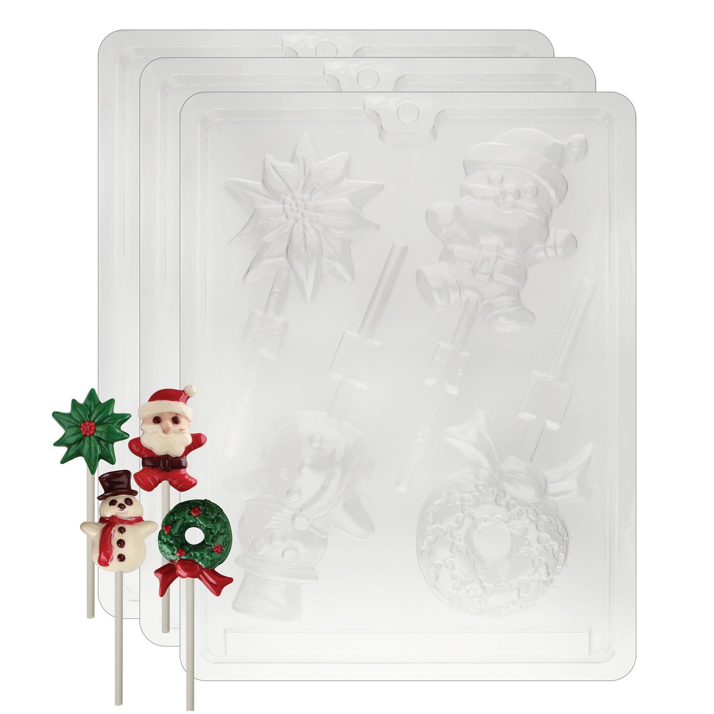 Chocolate Mold Assorted Lollies