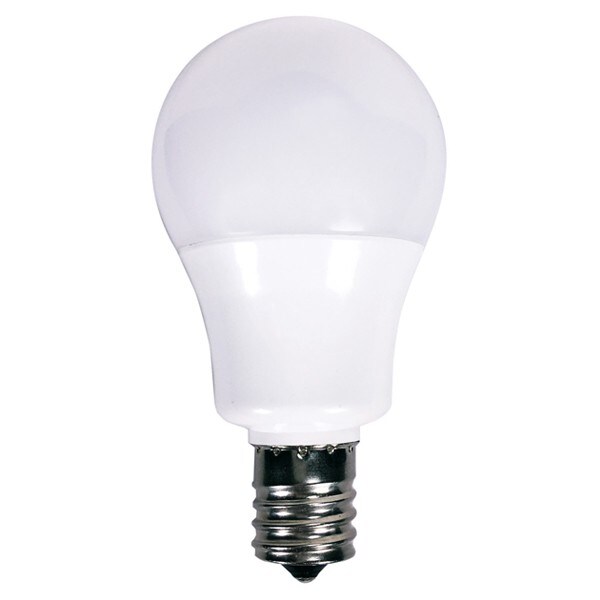 5.5w A15 LED 120v Frosted E17 Intermediate base 5000K Natural Light