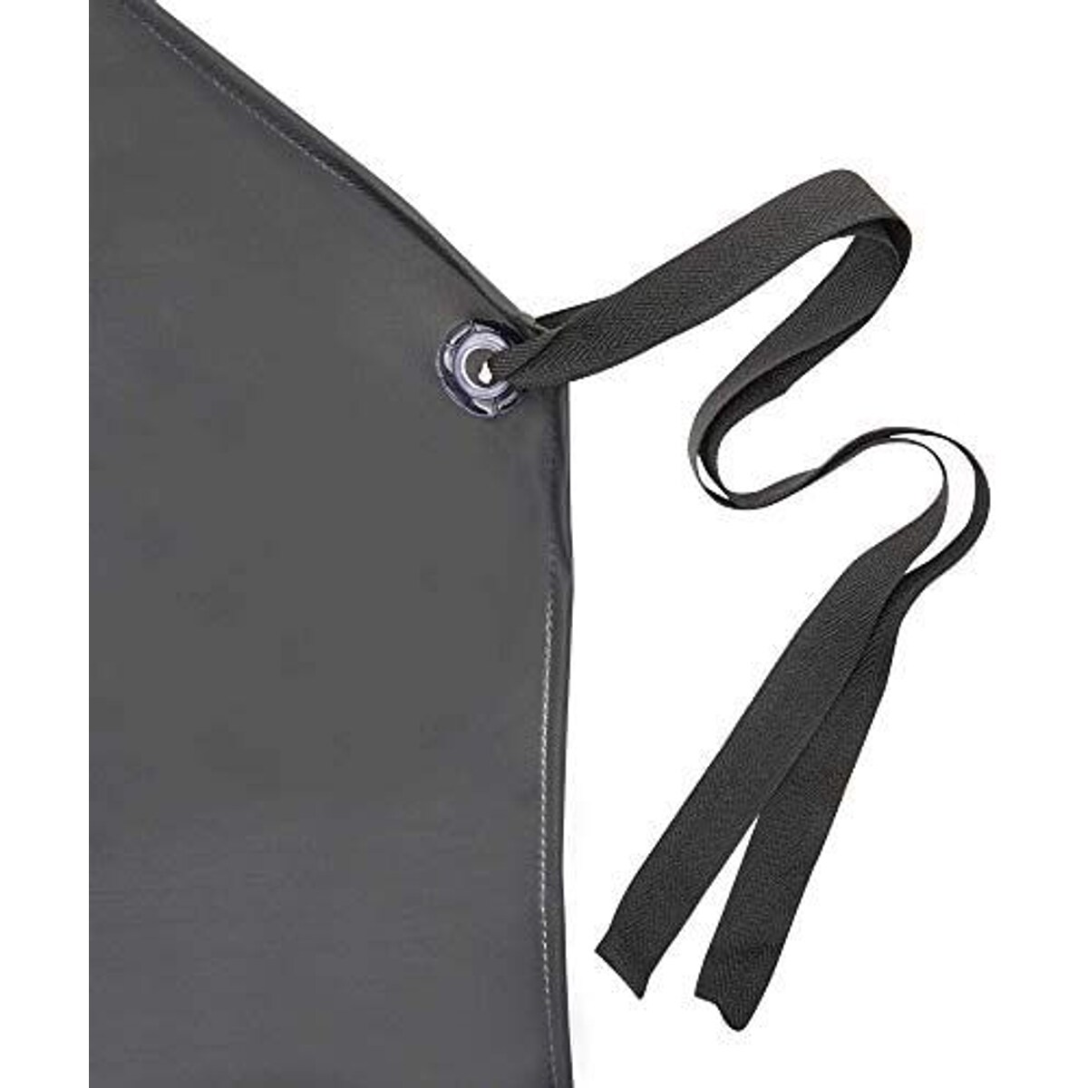 Heavy Duty Waterproof Apron, Vinyl Material (Black, 29.5 x 43.3 In, 2 Pack)