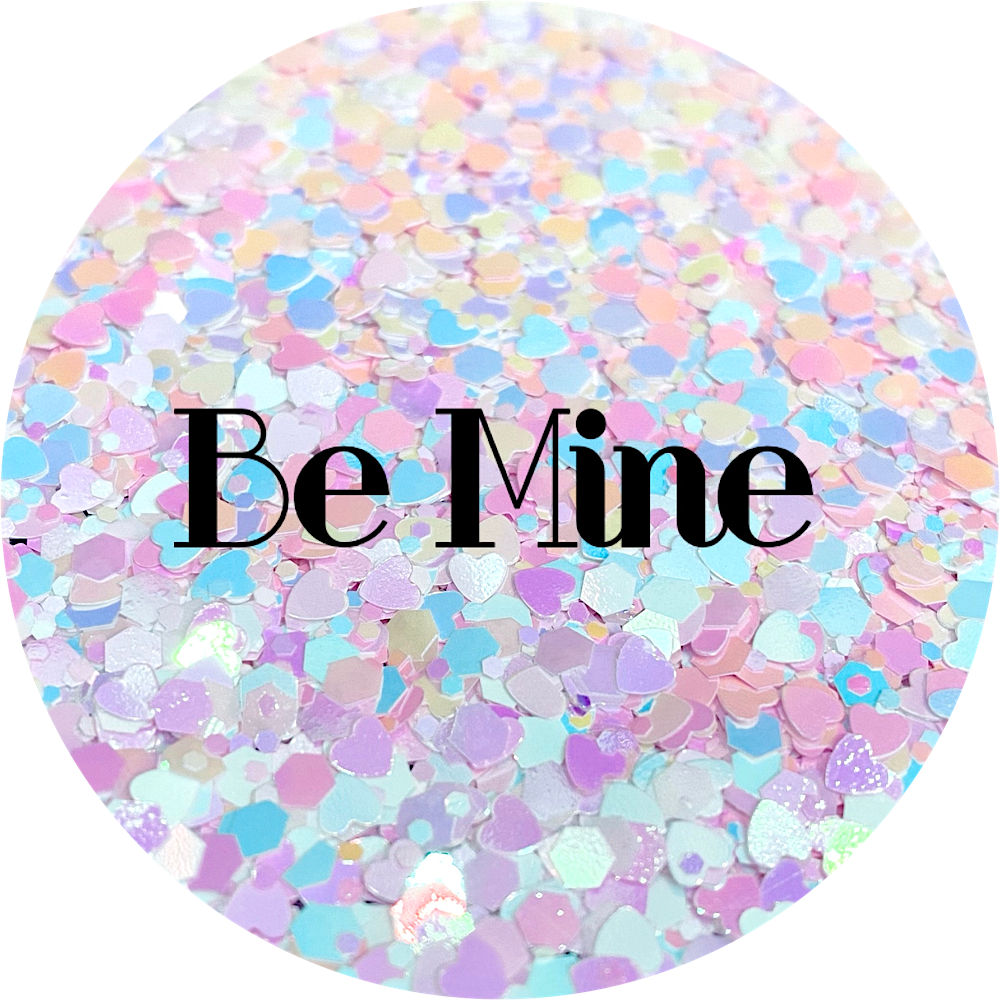 Polyester Glitter - Be Mine by Glitter Heart Co.&#x2122;
